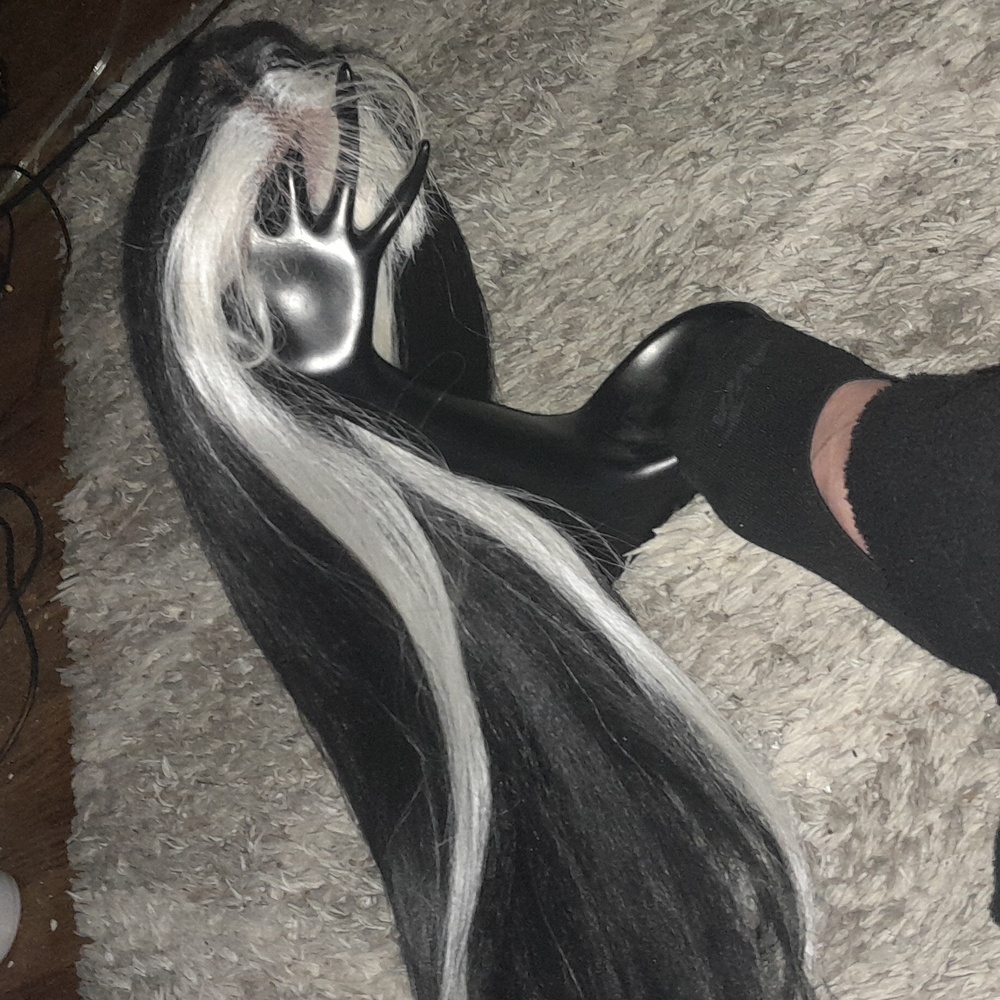 Hair blend synthetic hair wig - Picture 3 of 7